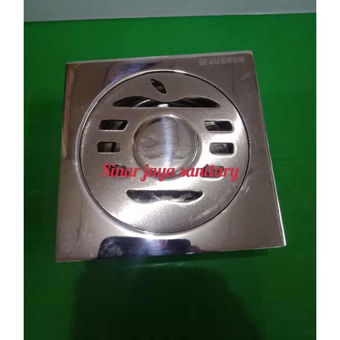 Floor drain stainleas mesin cuci / floor drain subron / pembuangan air mesin cuci