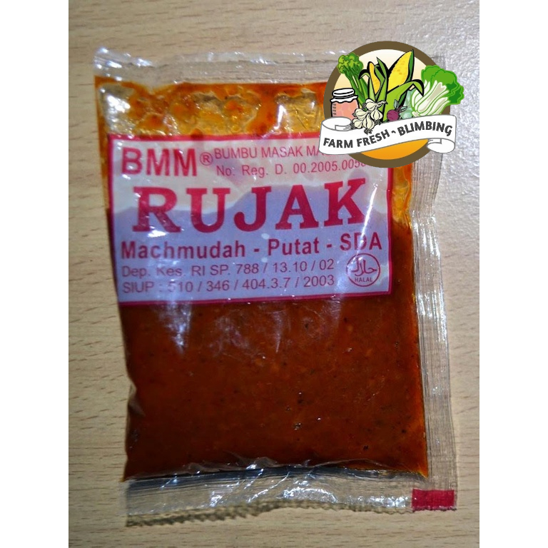 

Bumbu instan bmm rujak