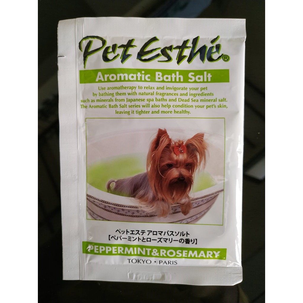 Jual Pet Esthe Spa Aromatic Bath Salt Series 15kg Untuk Anjing Dan Kucing Indonesia Shopee Indonesia