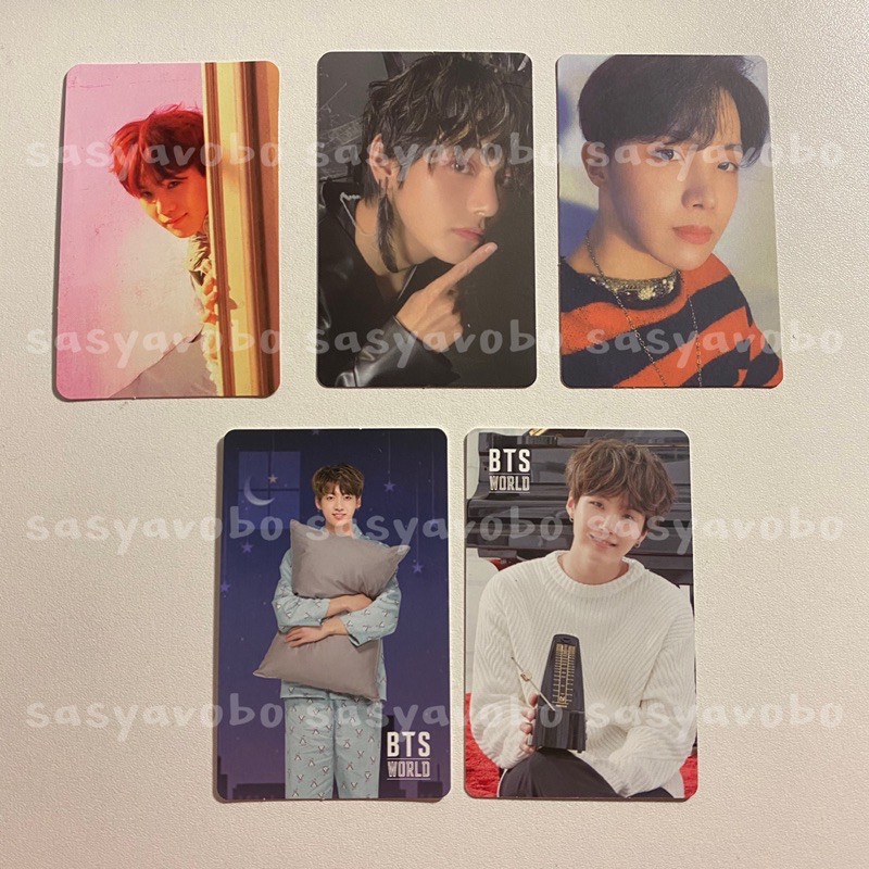 BTS LOVE YOURSELF PERSONA PC ALBUM BTS WORLD JHOPE SUGA JUNGKOOK TAEHYUNG
