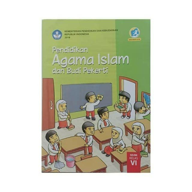 Buku Agama Islam SD Kelas 1,2,4,5  SD K13 Revisi 2017-KELAS 6