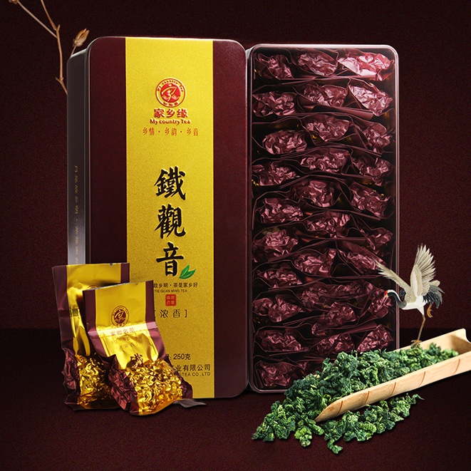 

Chinese Spring Tea Tie Guan Yin Oo Long Wangi Harum Musim Semi Anxi Luzhou Flavor 250 Gr