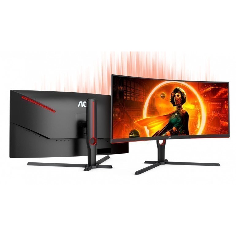 Monitor LED AOC CU34G3S WQHD HDMI DP 165Hz CURVED