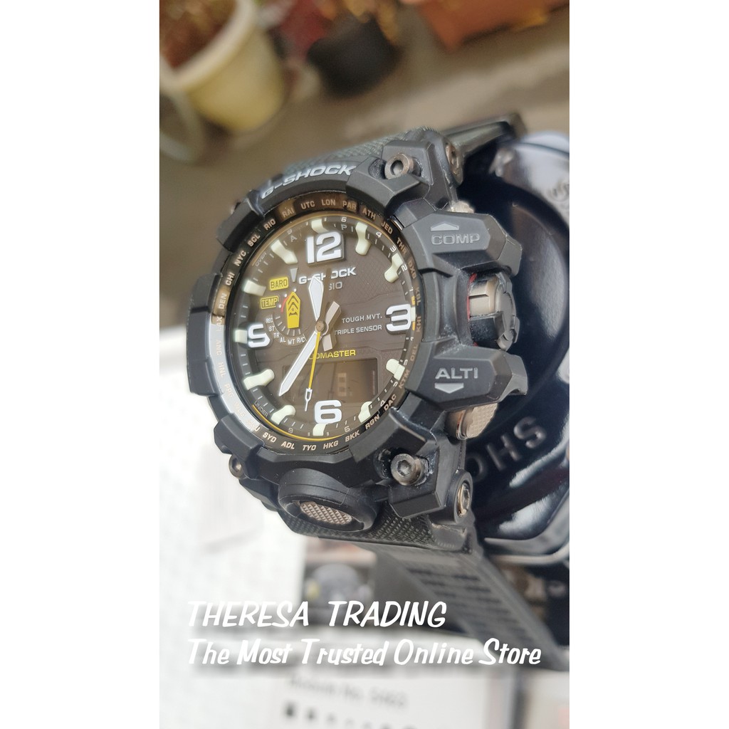 CASIO G-SHOCK GWG 1000 1A3 MUDMASTER STRAP MAHARISHI COLLECTOR EDITION ORIGINAL