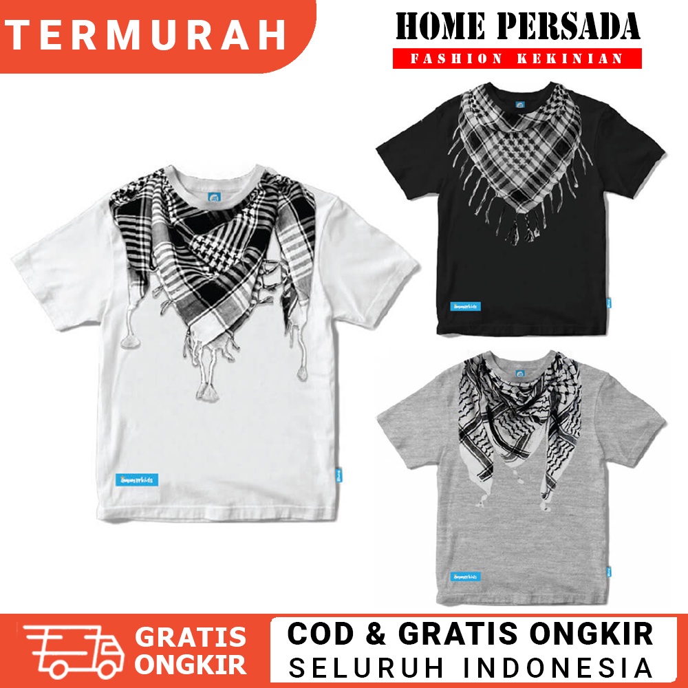 Baju Kaos Sorban Muslim Islami Anak Anak Laki Laki Cowok Umur 1 2 3 4 5 6 7 8 9 10 11 12 Tahun Murah