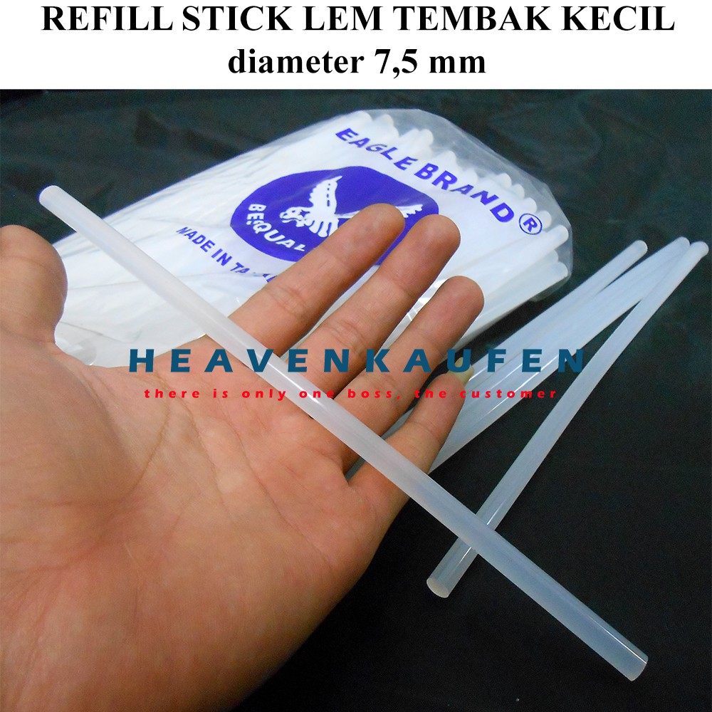 Refill isi Lem Tembak / Lem Stick / Lem Lilin Kecil Diameter 7,5 mm