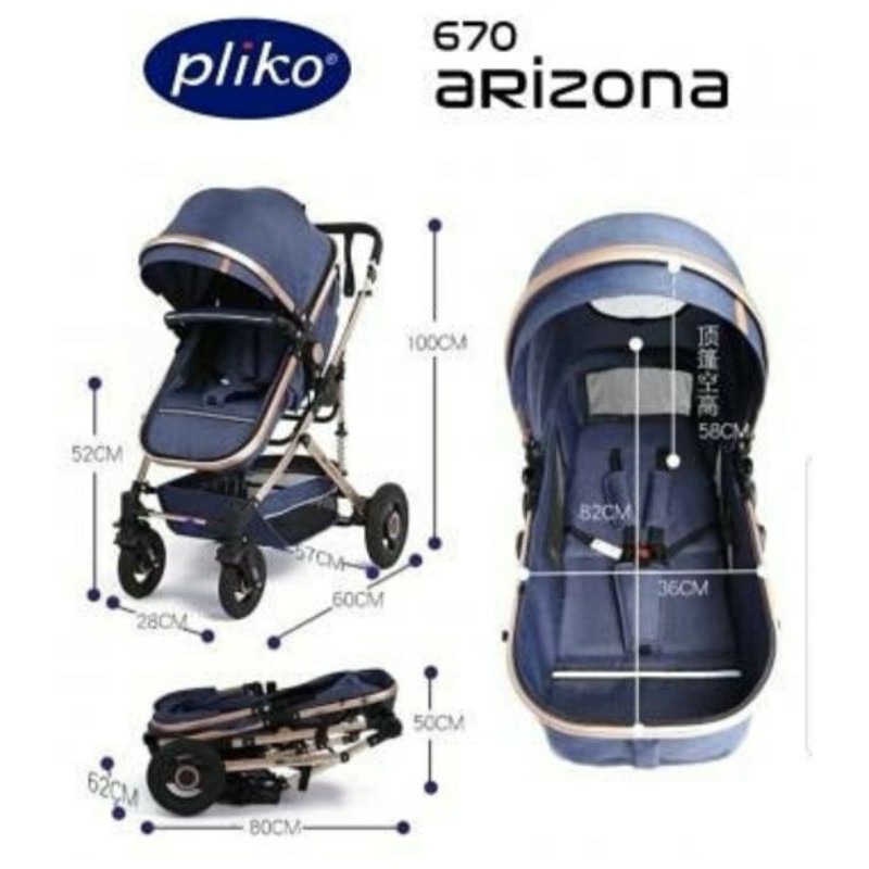 Stroller Pliko Arizona