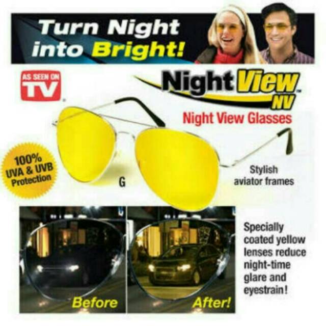 Night View Glasses / Kacamata Malam