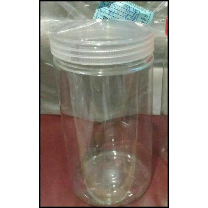 BEST DEAL TOPLES PLASTIK PET 1000ML JAR PREMIUM TABUNG 1L SERBAGUNA 1000 ML