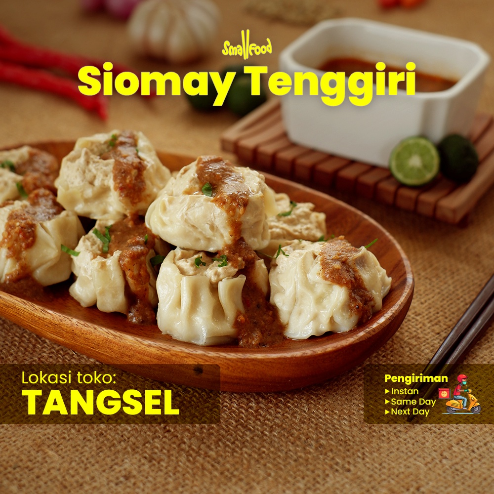 

Siomay Tenggiri Segar Asli Kualitas Terbaik Gratis Bumbu Kacang 25 pcs - Smallfood Frozen Food