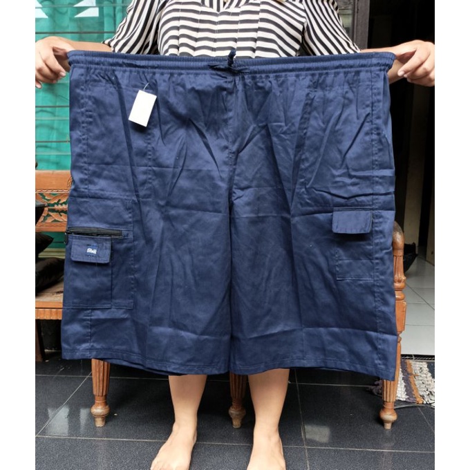 KOLOR CARGO SUPER JUMBO 4 XL BAHAN DRIL TEBAL MUAT BB 125 Kl