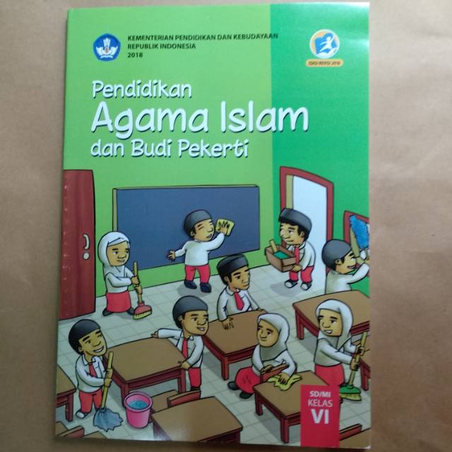 Jual Buku Pendidikan Agama Islam Dan Budi Pekerti Kelas 6 Sd K13 Revisi 2018 Kurikulum 2013 5860