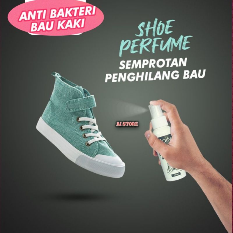 Parfum Sepatu Penghilang Bau Sepatu Alami Terbaik Parfume Sepatu Anti Bakteri Daily Shoe Parfume