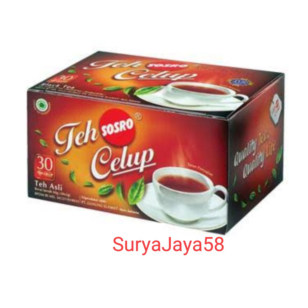 

Teh Sosro Celup - 1pack isi 10pcs | HARGA SUPER MURAH TEH SOSRO CELUP | BELANJA HEMAT IBU CERMAT