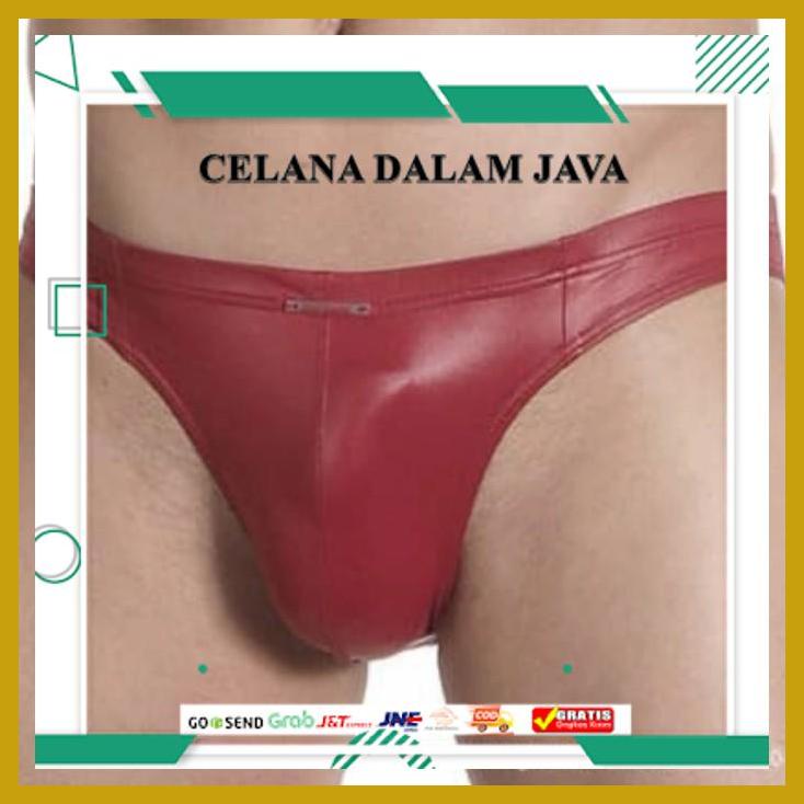 JOCKSTRAP MEN BRIEF LEATHER SEXY CNCD OL02 KUALITAS TINGGI 