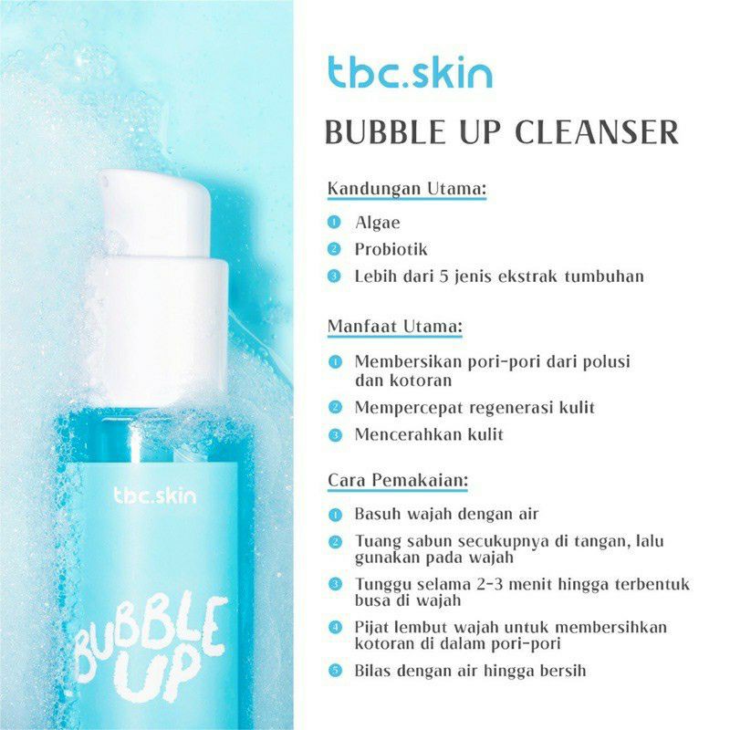 TBC Skin Bubble Up Cleanser 100ml