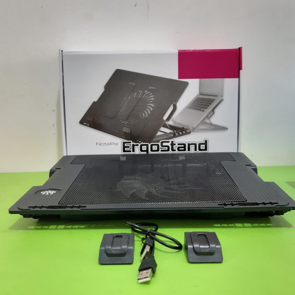 Ergostand Meja Laptop Notebook Cooling Pad