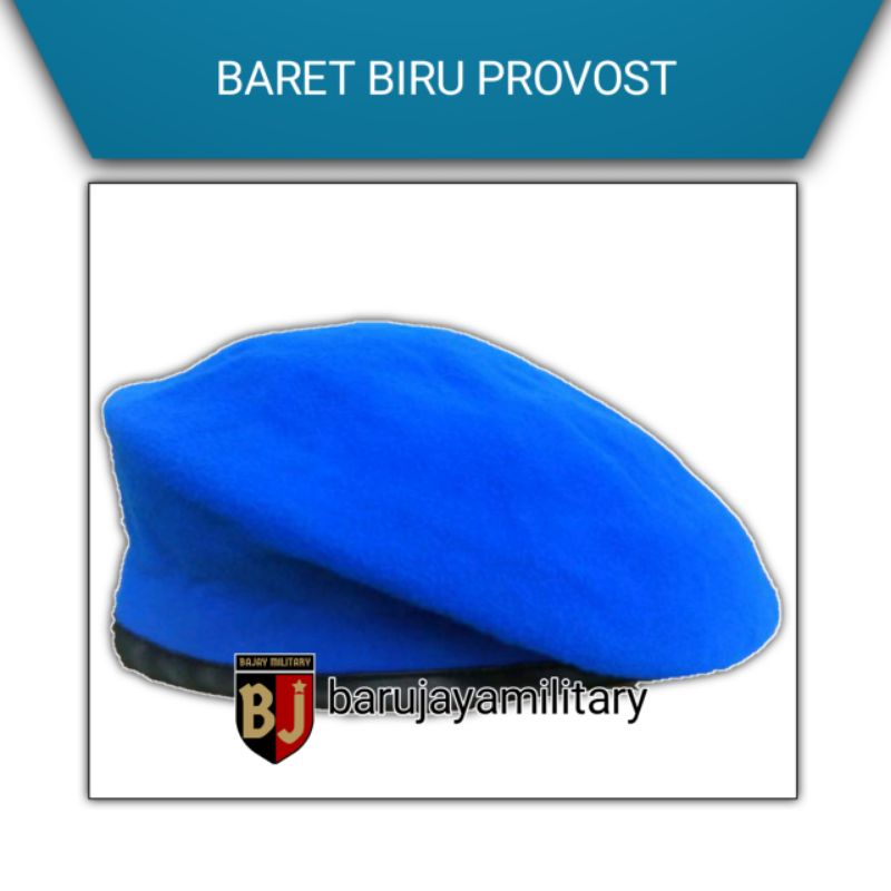 BARET PROVOST / BARET BIRU TUA, BARET POLISI MILITER, BARET STANDART TNI TERMURAH