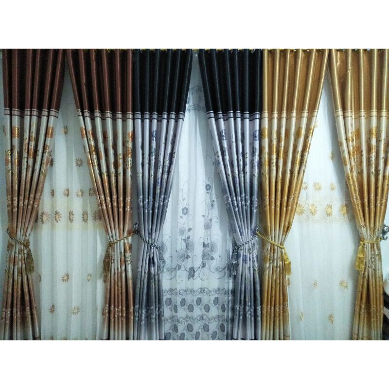 gorden hordeng blackout print Shopee Indonesia gorden hordeng blackout print Shopee Indonesia