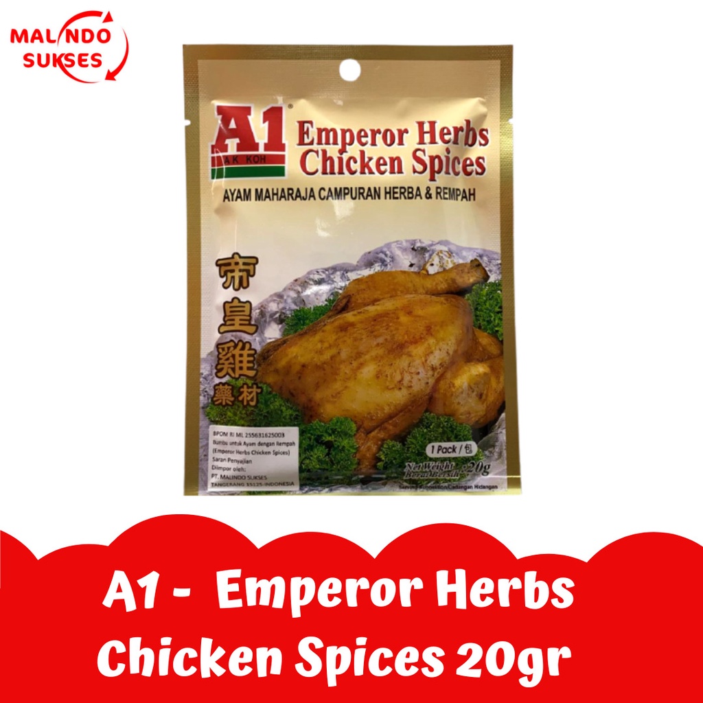 

A1 Emperor Herbs Chicken Spices 20gr