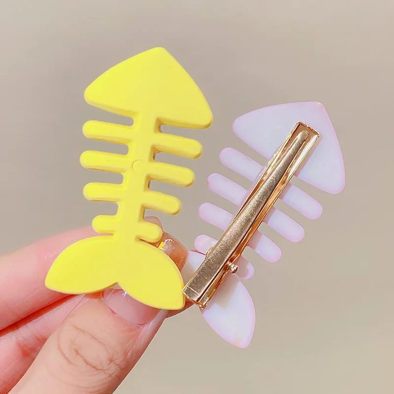 JEPIT RAMBUT FISH BONE AKSESORIS CLIP RAMBUT FASHION KOREA IMPORT JEPIT PONI LUCU