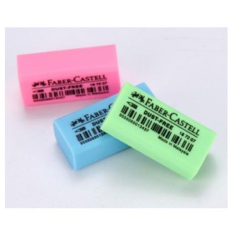 [PENGHAPUS] - Colour Eraser Dustfree Faber Castell / Penghapus warna Faber Multifungsi Bebas Debu