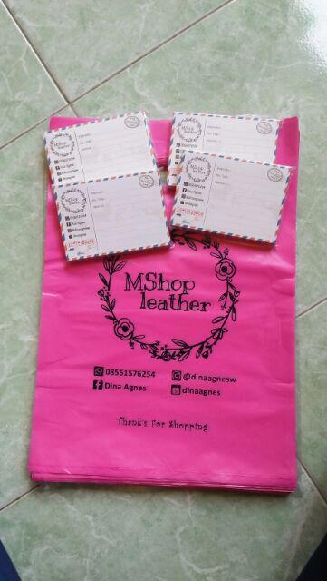 Plastik Plong Sablon Ukuran 25x35 Cm