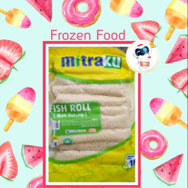

FISH ROLL MITRAKU 500gr IKAN GULUNG