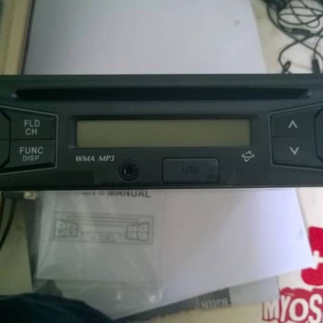 Head unit single din original brio satya