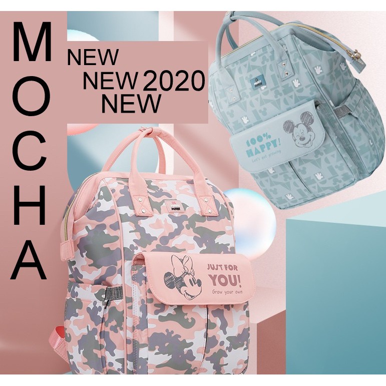 NEW PROMO TAS DIAPER DISNEY MOCHA SERIES ORI