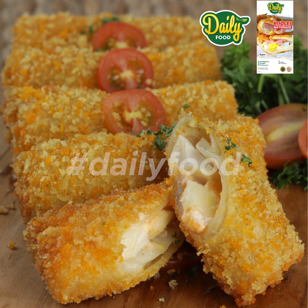 RISOLES MAYONAISE FROZEN DAILY FOOD - MAKANAN BEKU TANPA PENGAWET DAN MSG