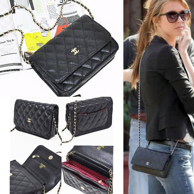 CHANEL QUILTED WALLET ON CHAIN 1117 TAS SELEMPANG BRANDED MURAH TAS BATAM MURAH TAS IMPORT MURAH