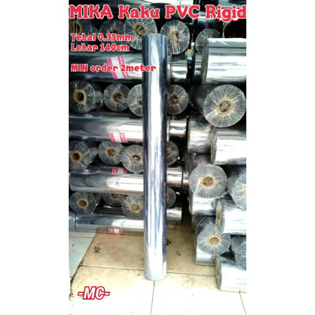 Plastik Mika Kaku 0,35mm x 140cm Mika Souvenir Kotak Seserahan Plastik Mika Meteran