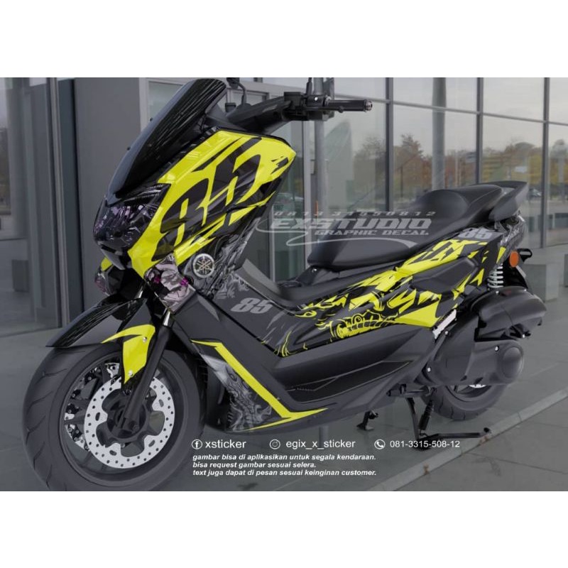 decal nmax  abu dreamboy /old