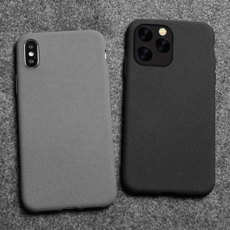 Soft Case Iphone X / Iphone Xs Iphone XR Iphone Xs Max Slim Matte Silicone Sandstone