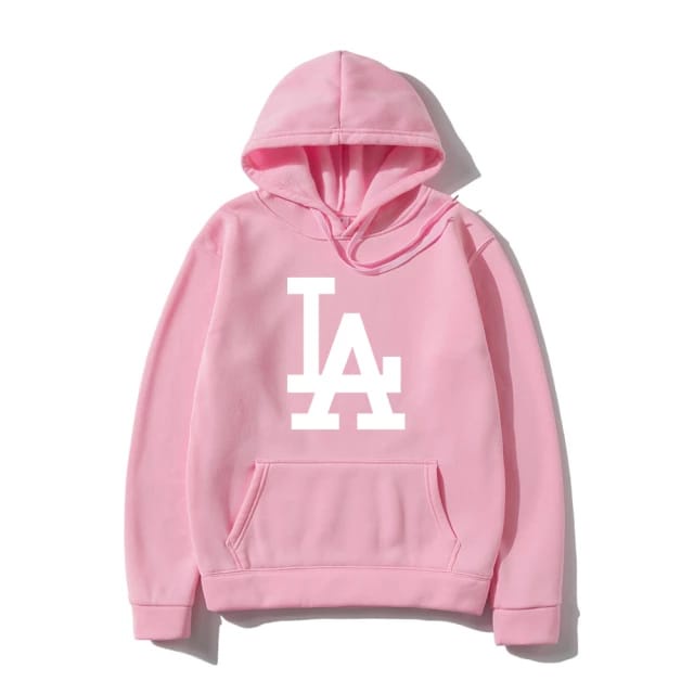 Sweater Hoodie Bordir LA II Jumper Hoodie LA M-XL  ( Pria &amp; Wanita )