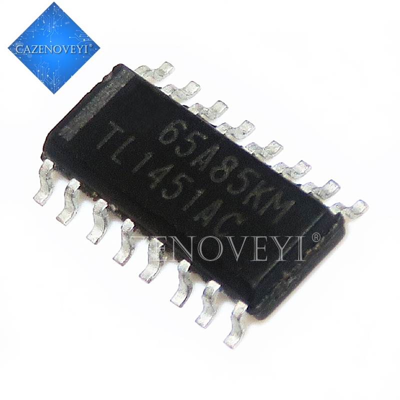 10pcs / lot TL1451A TL1451AC TL1451 SOP16 Modulasi Kontrol Sirkuit Lebar 5.2MM 3.9MM