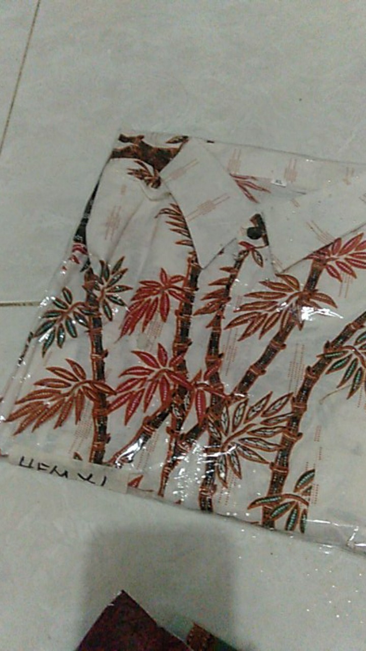 Batik Couple Keluarga Sania Ruffle Ori Ndoro Jowi Dnt Motif