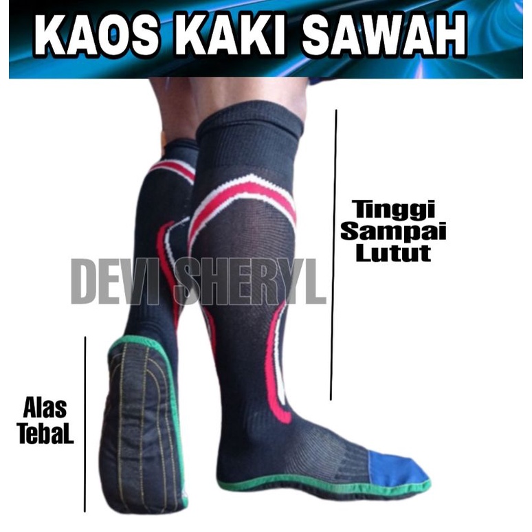 Kaos Kaki Sawah, kaos kaki sawah anti keong, kaos kaki petani, kaos kaki sawah tebal