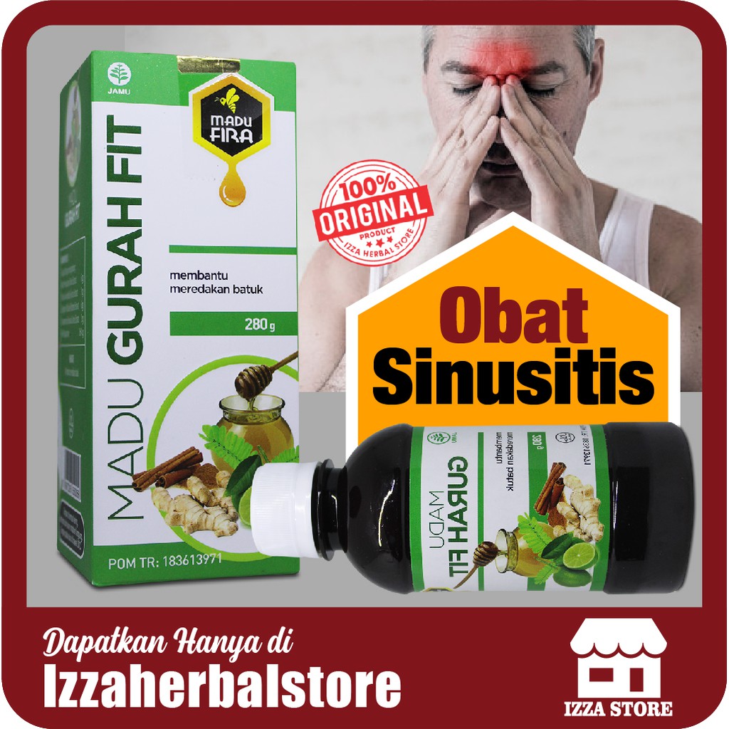 MADU GURAHFIT Madu Gurah Ampuh Menyembuhkan Sinus Sinusitis Obat Sinusitia Herbal Madu ASLI 100%