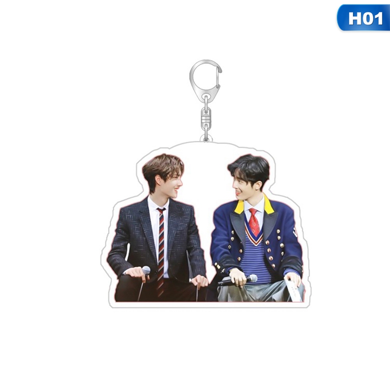 CHEN QING LING Wei WuXian Lan WangJi Xiao Zhan Wang Yibo Transparent Acrylic Keychain THE UNTAMED Key Ring Key Chain Pendants|Key Chains