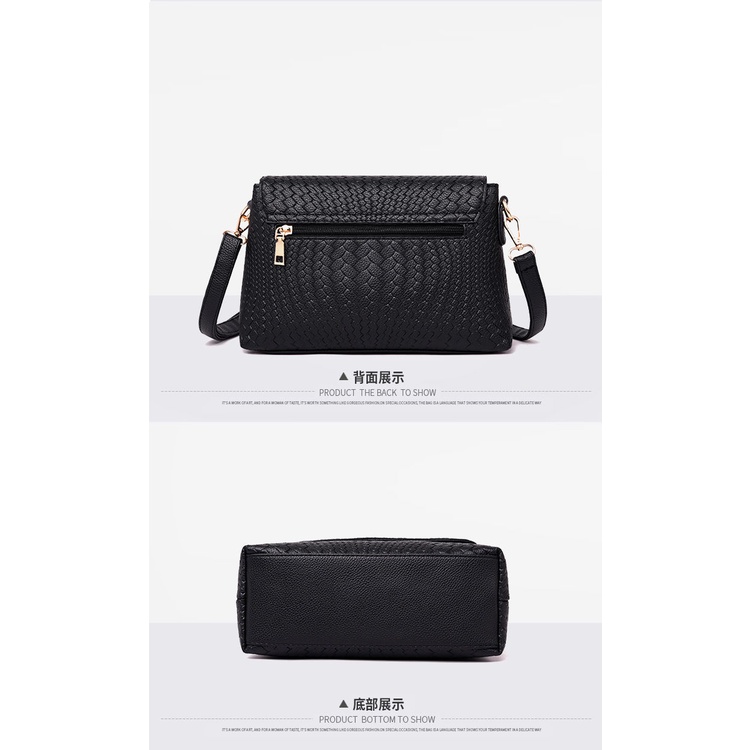 Tas Selempang Wanita Women Sling Bag Import Casual Kekinian Fashion Korean Style Azgalery T142