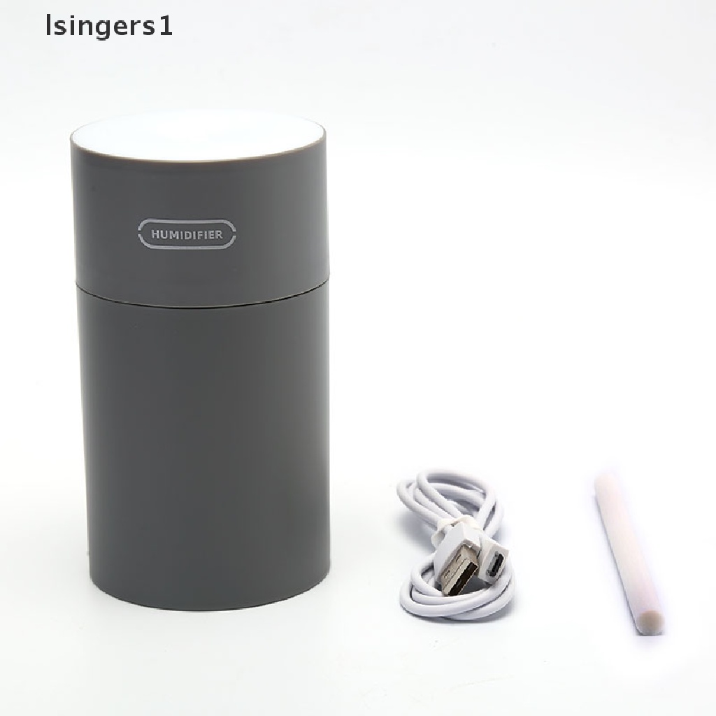 (lsingers1) Humidifier / Diffuser Minyak Aromaterapi Elektrik Dengan Lampu Malam LED