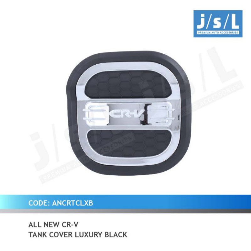 Tank Cover Tutup Tangki Honda CRV 2007 - 2011 Luxury Black