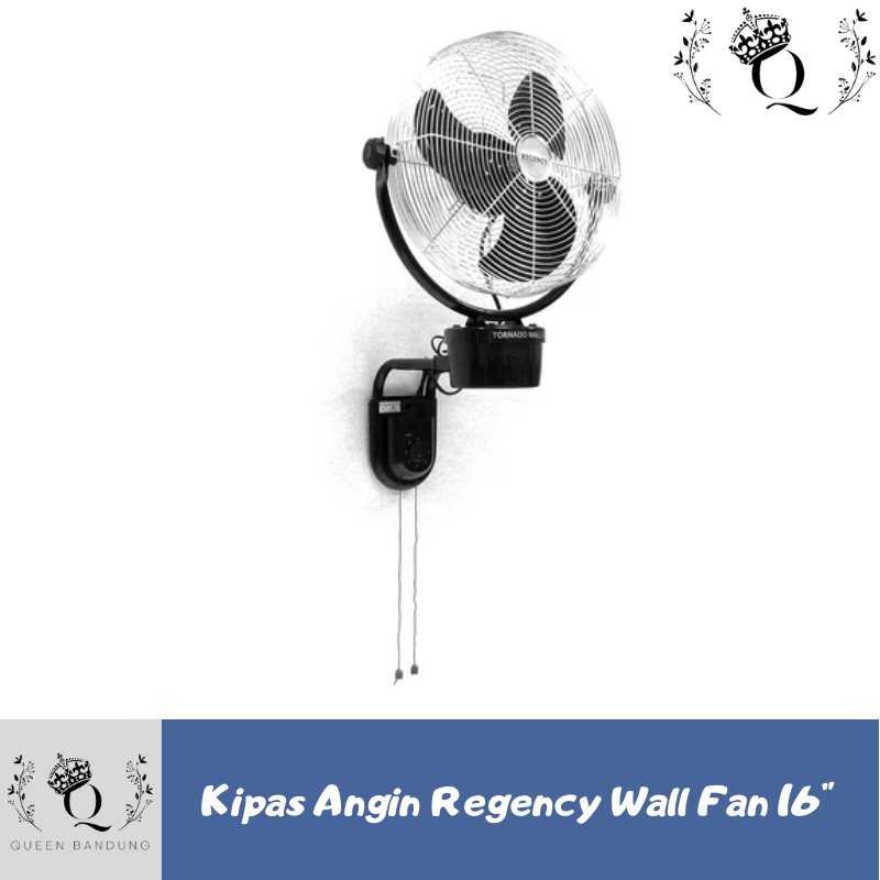 Kipas Angin Tornado Wall Fan Regency 16