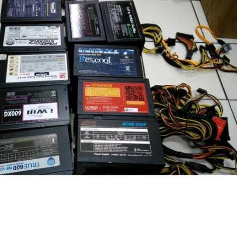 ♬ PSU / Power Supply PC Komputer  Pure 450-500-600 watt Ex. korea second ☉