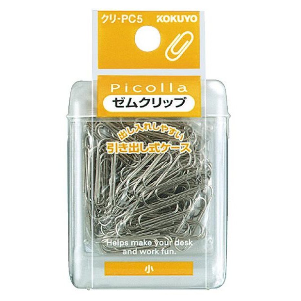

KOKUYO PICOLLA CLIP SILVER- KURI-PC5