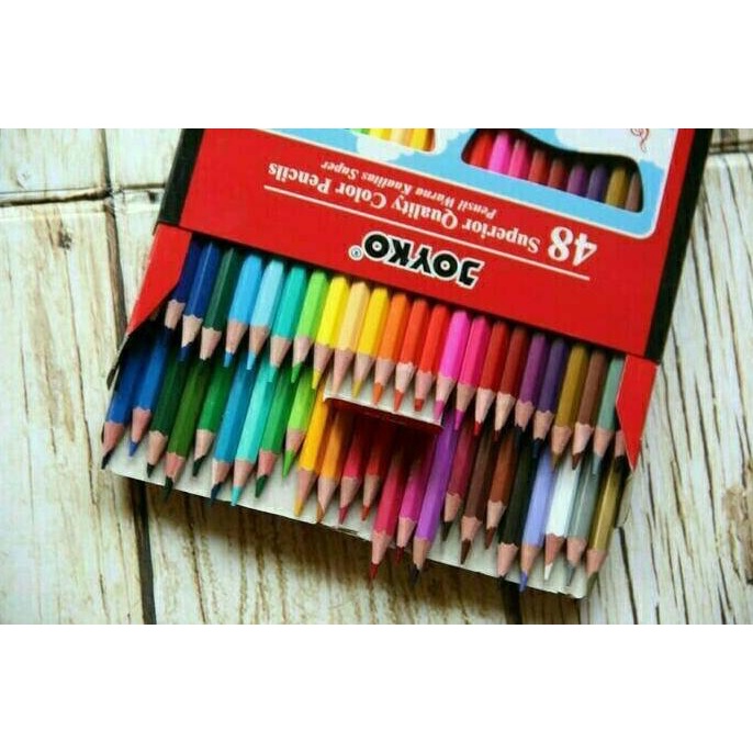 

(COD) pensil warna Joyko 48 warna