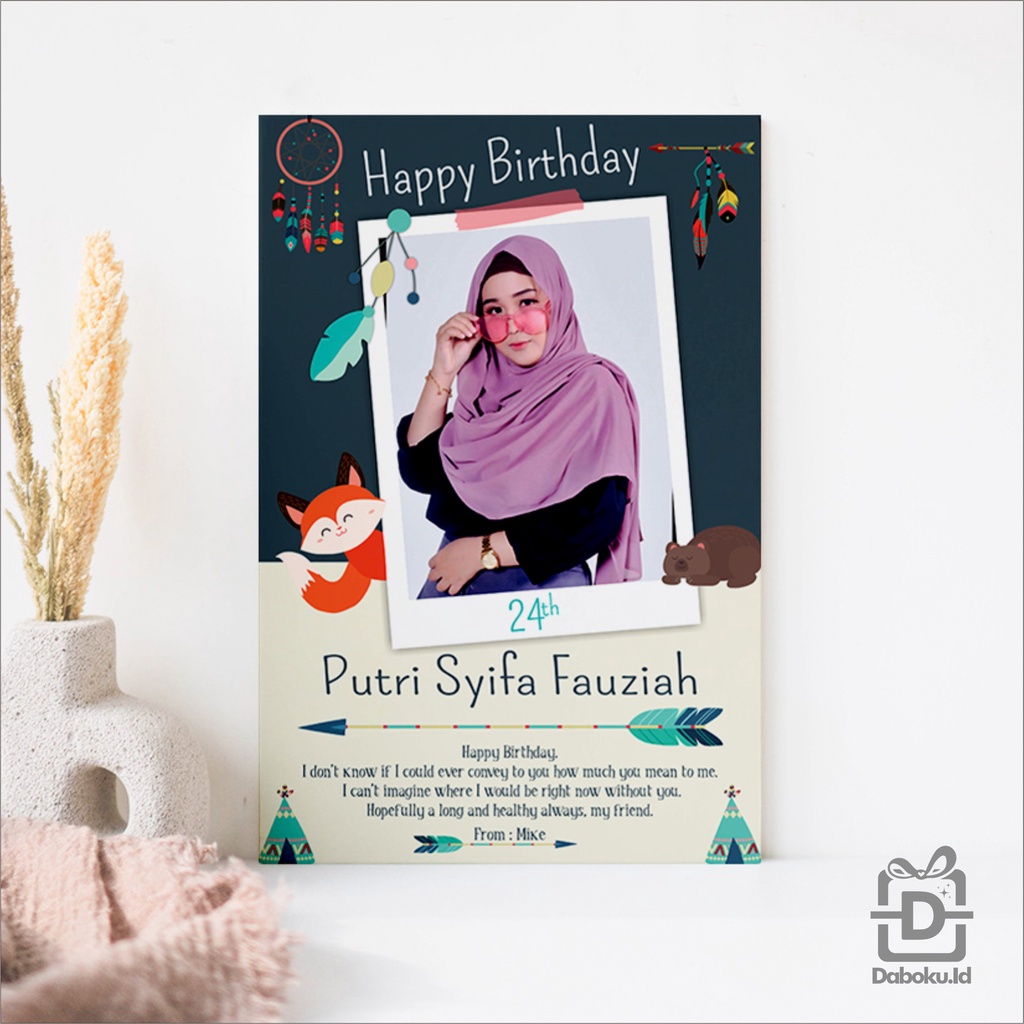 

DABOKU - KADO ULANG TAHUN HADIAH BUKET WISUDA GRADUATION WEDDING ANNIVERSARY FREE CUSTOM BOX HAMPERS FOTO MOTIF - HB