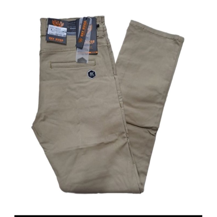 celana cinos cowok OXY HUGO katun premium